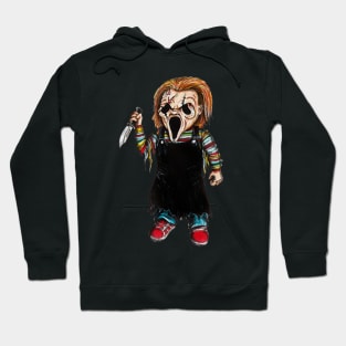 Screaming Chuck! Horror MashUp! Hoodie